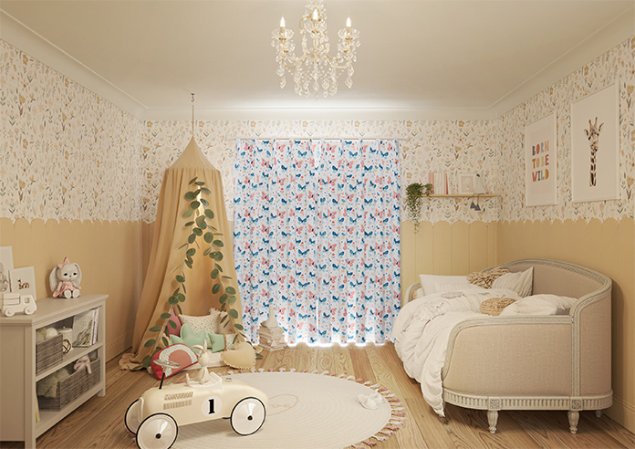 Butterfly Garden, Crystal - Made to Measure Curtains - Image 15